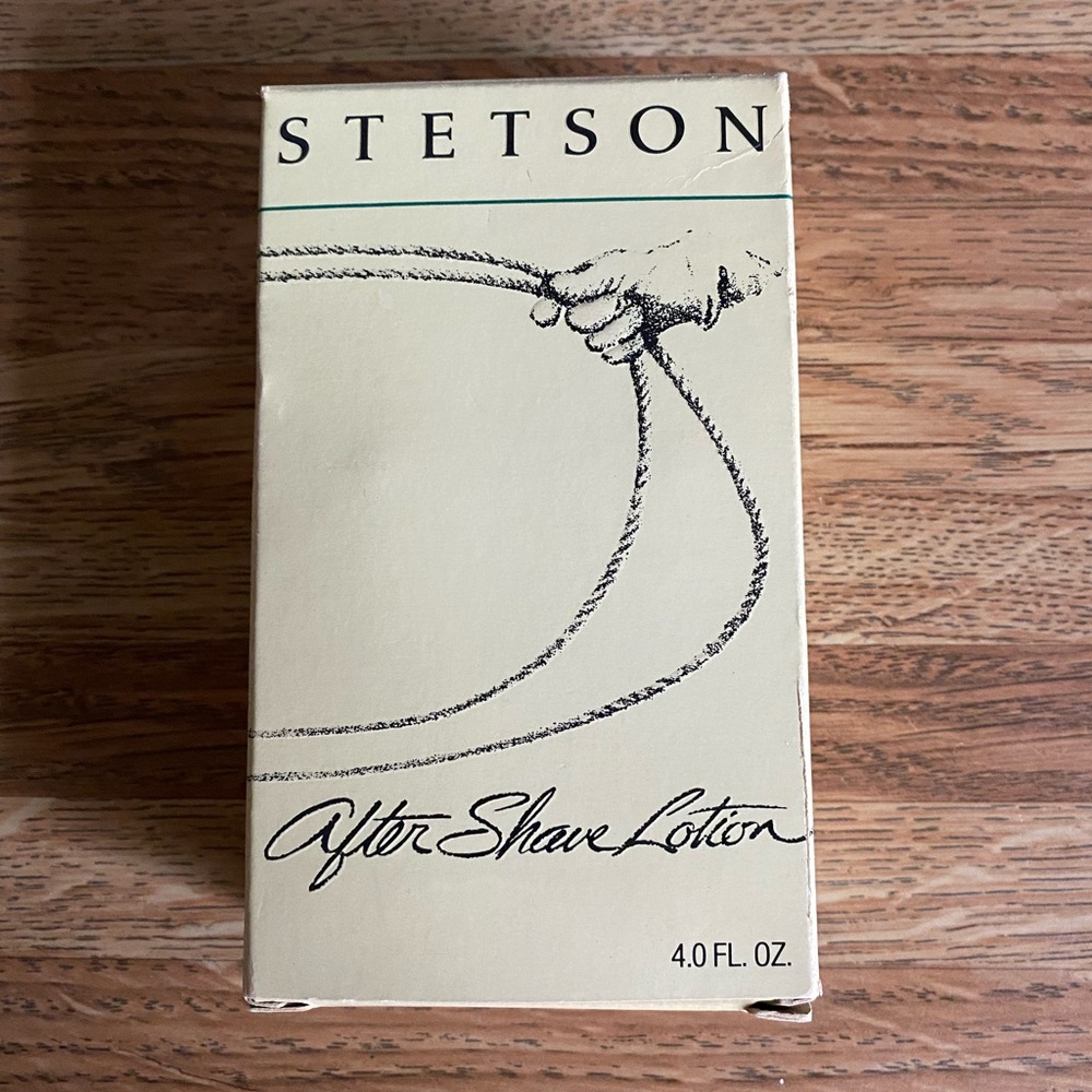 Stetson After Shave Lotion in Cream Box